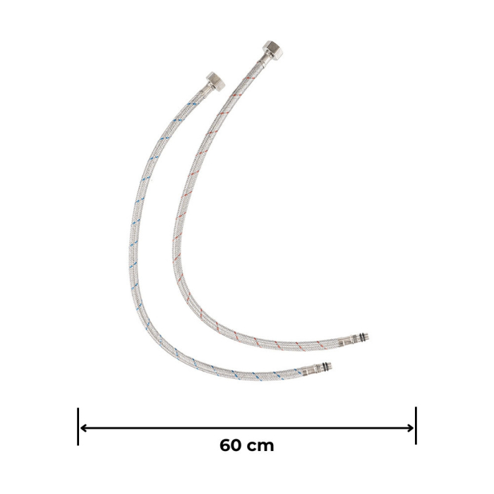 Leziter Țevi de apă caldă și rece pentru tava de chiuvetă [2]