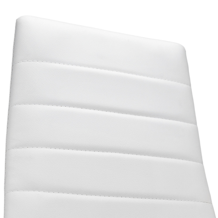 Leziter Tino NOVA Scaun de masă alb-negru [5]