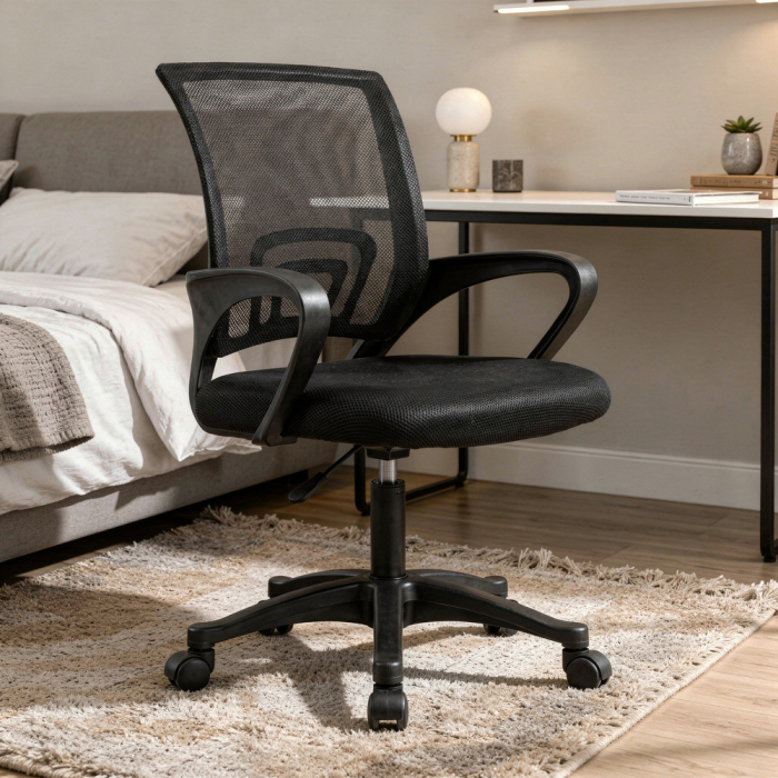 Leziter Tivo birou scaun pivotant negru [2]