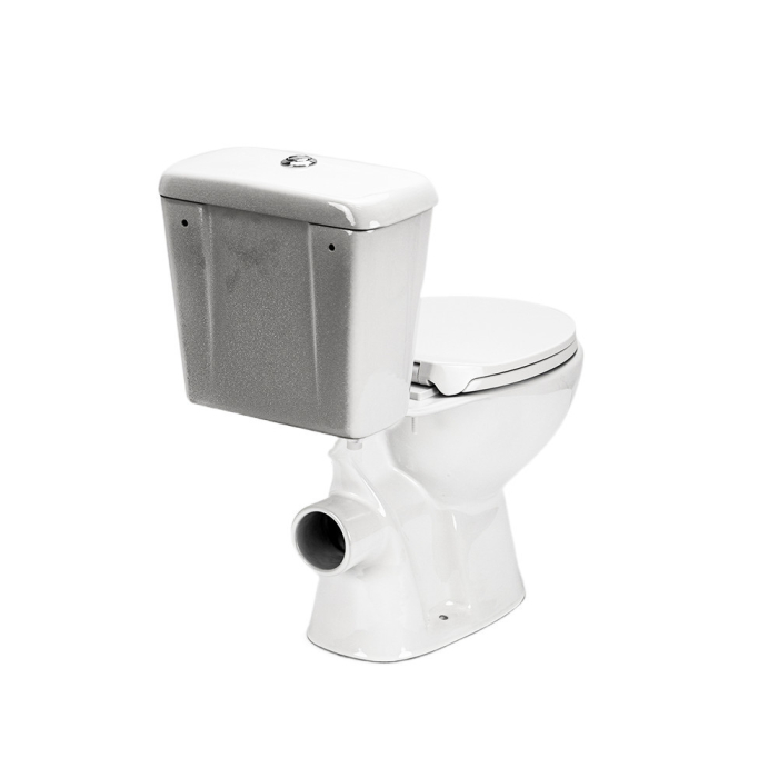 Leziter Toaletă monobloc Cleano cu evacuare spate și scaun [4]