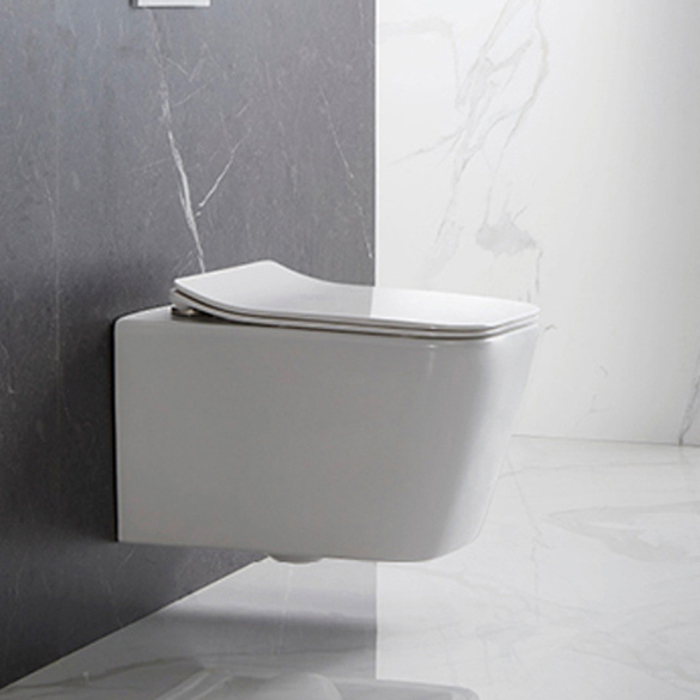 Leziter Toaletă Tina, montată pe perete, fără ramă, cu capac cu închidere silențioasă [4]