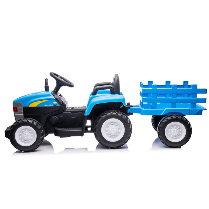 Leziter Tractor electric New Holland albastru [5]