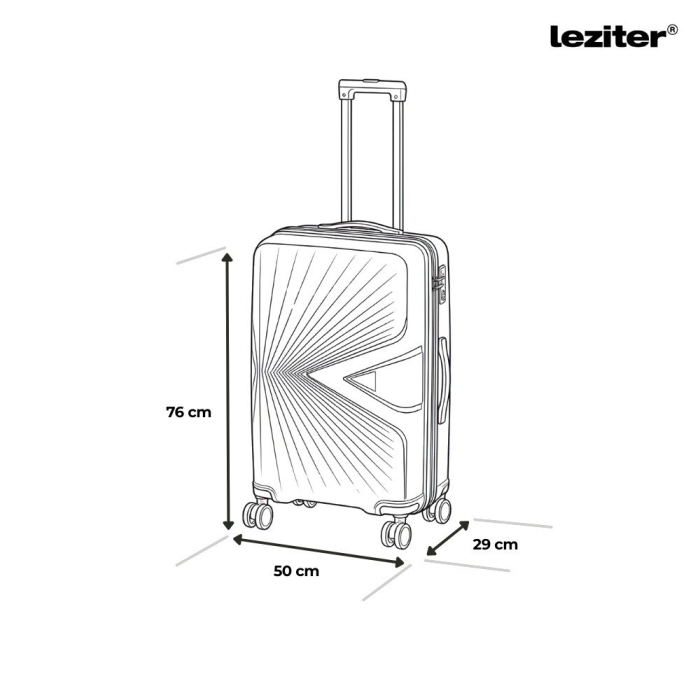 Leziter TraveLux Endure gurulós bőrönd szett [4]