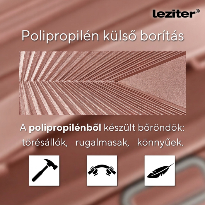 Leziter TraveLux Endure valiză de cabină cu hard top 55x40x20 cm [4]
