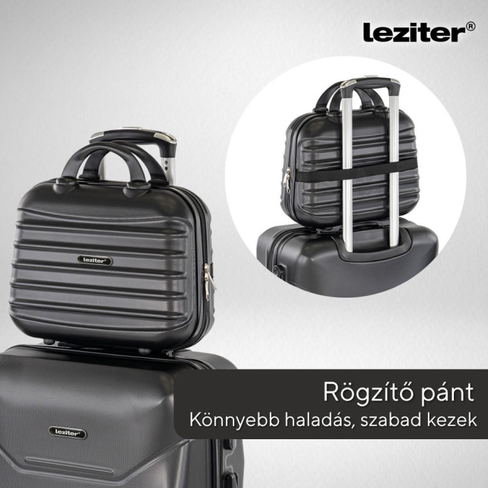 Leziter TraveLux Max IX set valize cu role negru [9]