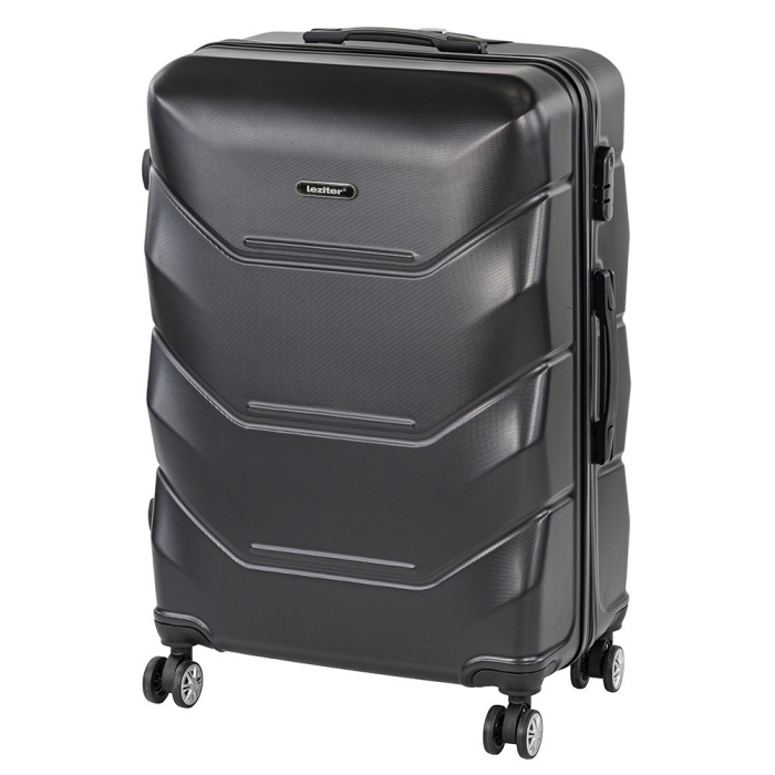 Leziter TraveLux Max valiză mare cu capac dur 76x50x29 cm negru [10]
