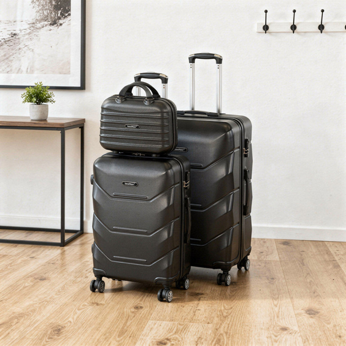 Leziter TraveLux Max X set valize cu role negru [2]