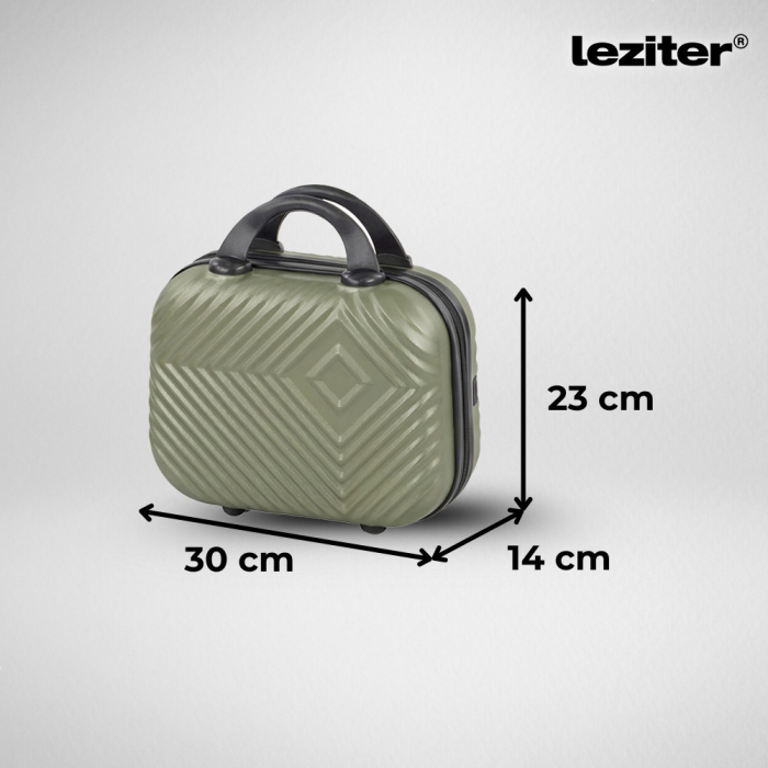 Leziter TraveLux Pro sticlă de apă cu capac dur 23x30x14 cm [3]