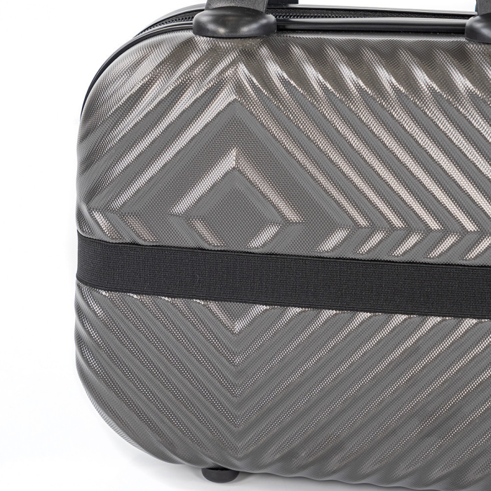 Leziter TraveLux Pro valiză manuală cu capac dur 28x36x16 cm gri [10]