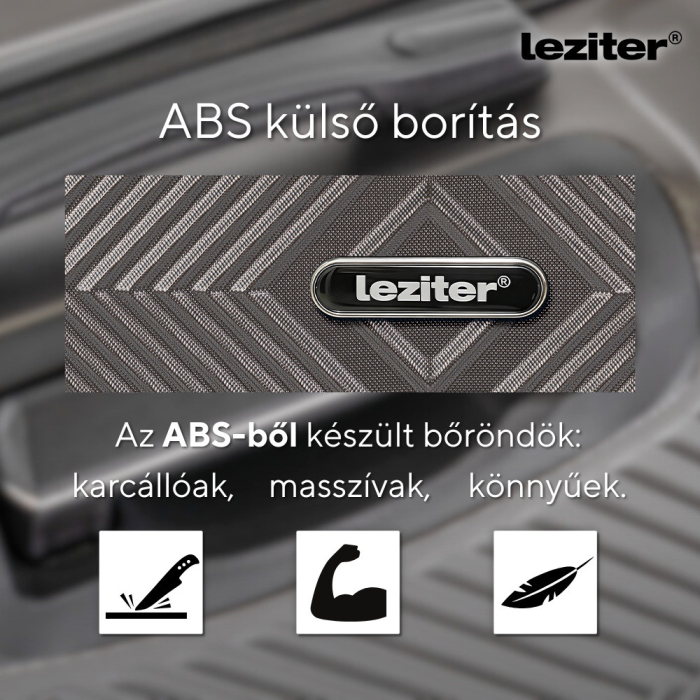 Leziter TraveLux Pro XXI set valiză rulantă gri [8]