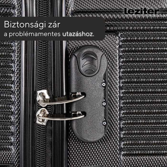 Leziter TraveLux Urban bagaj de mână cu roată detașabilă 40x30x20 cm negru [8]
