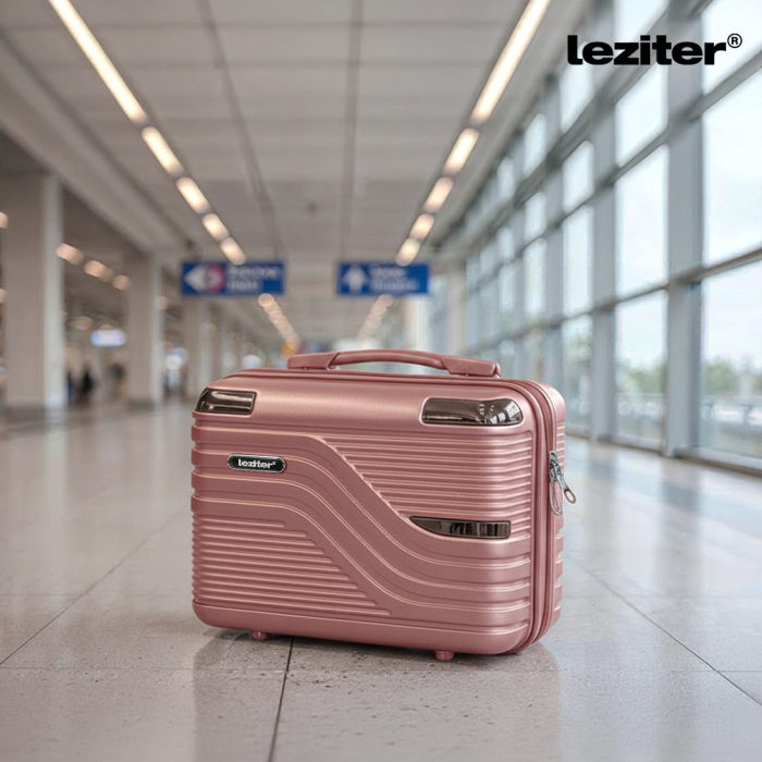 Leziter TraveLux Urban valiză mică de mână cu capac dur 28x36x16 cm roz somon [2]