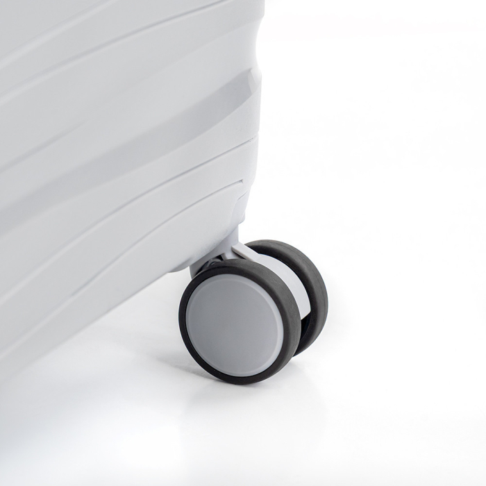 Leziter TraveLux Voyager valiză mare cu capac dur 76x50x29 cm gri [10]