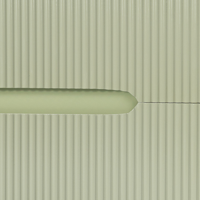 Leziter Trent Mobilier de baie 80 cm chiuvetă ceramică (2 sertare) cu oglindă 60x80 cm verde fistic-verde-oliv [4]