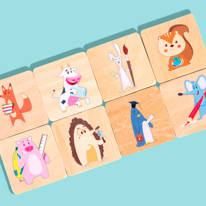 Leziter Unde s-a ascuns, un joc de logică din lemn cu deschidere [5]