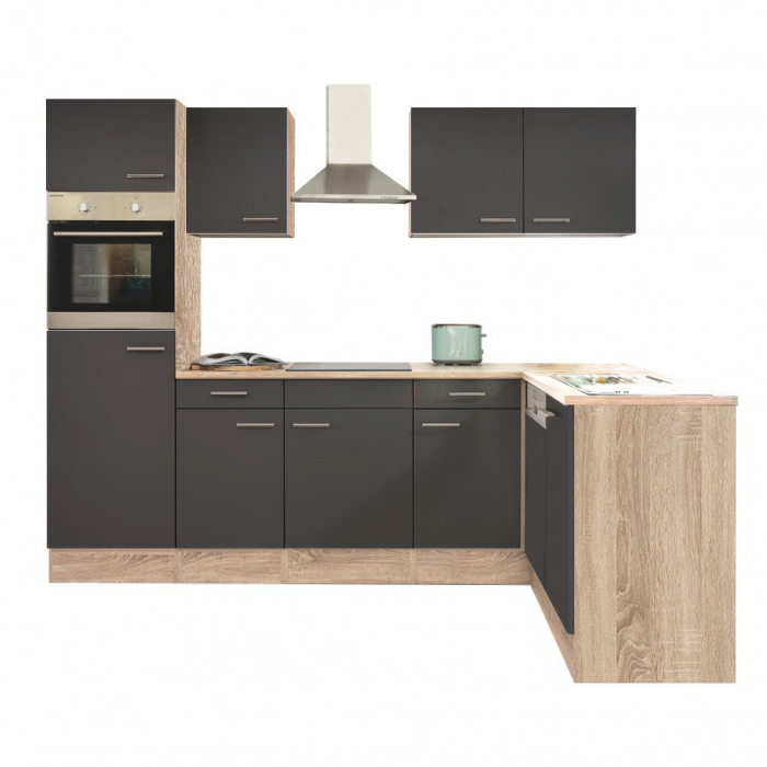 Leziter Unitate de bucătărie de colț Yorki 280 cu cuptor și cuptor cu microunde [5]