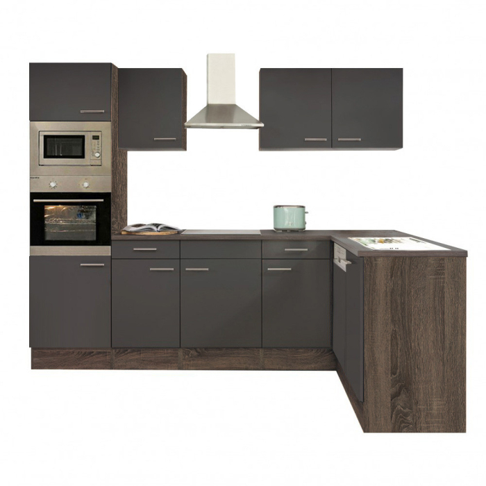 Leziter Unitate de bucătărie de colț Yorki 280 cu cuptor și cuptor cu microunde [4]