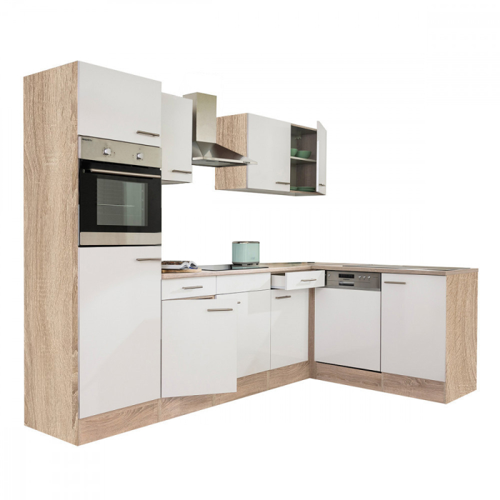 Leziter Unitate de bucătărie de colț Yorki 280 cu cuptor și cuptor cu microunde [3]