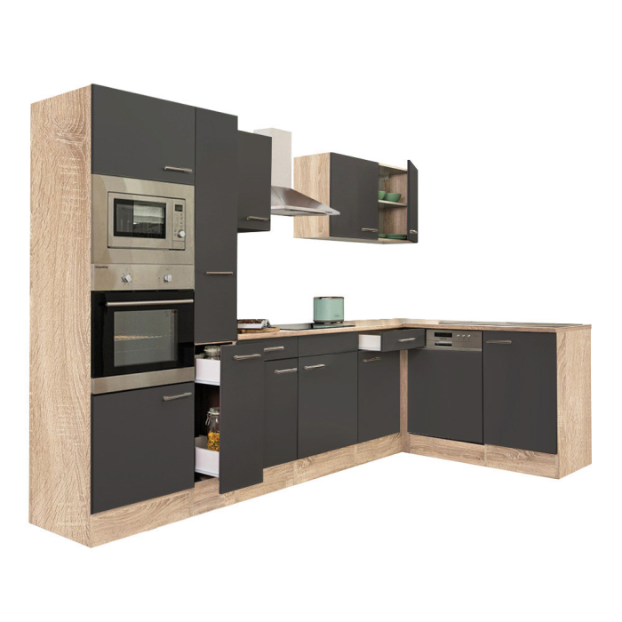 Leziter Unitate de bucătărie de colț Yorki 310 cu cuptor și cuptor cu microunde [6]