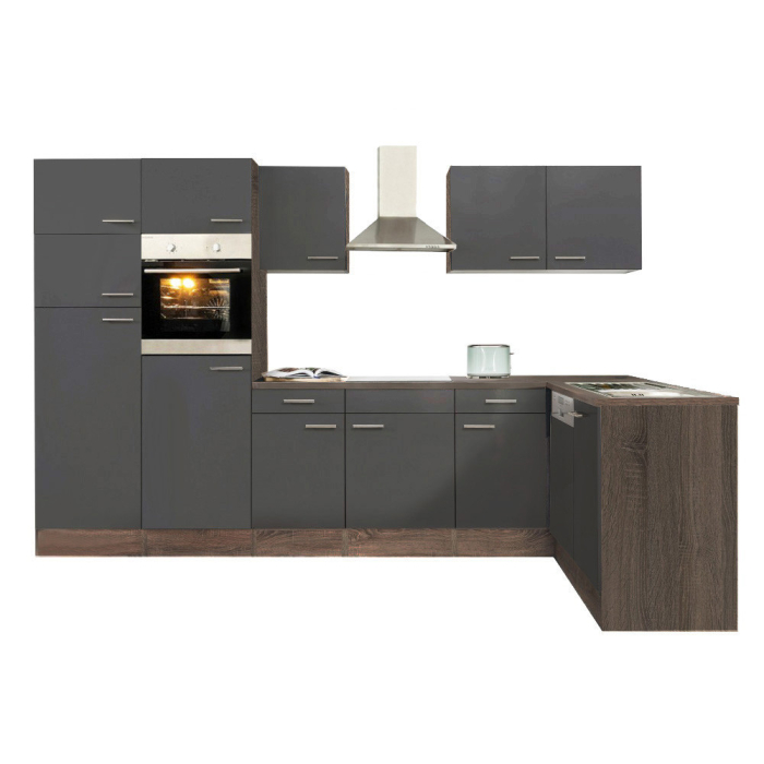 Leziter Unitate de bucătărie de colț Yorki 340 cu congelator superior și frigider [5]