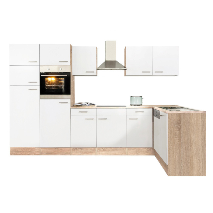 Leziter Unitate de bucătărie de colț Yorki 340 cu congelator superior și frigider [5]