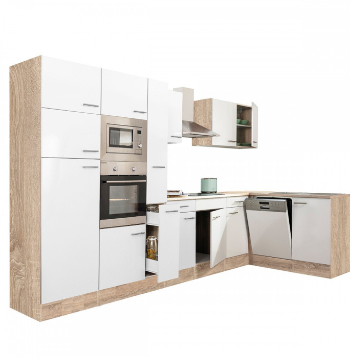 Leziter Unitate de bucătărie de colț Yorki 370 cu congelator superior și frigider [3]