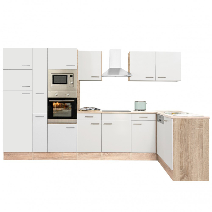 Leziter Unitate de bucătărie de colț Yorki 370 cu congelator superior și frigider [4]