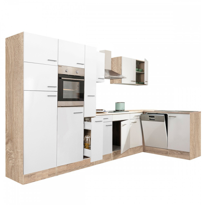 Leziter Unitate de bucătărie de colț Yorki 370 cu congelator superior și frigider [7]