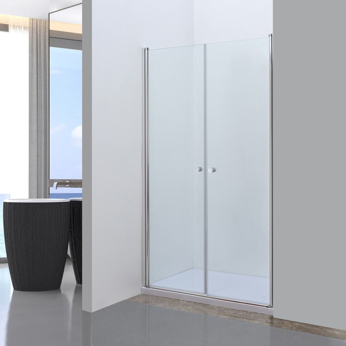 Leziter Ușă de duș cu două aripi Saloon 100x195 cm [2]