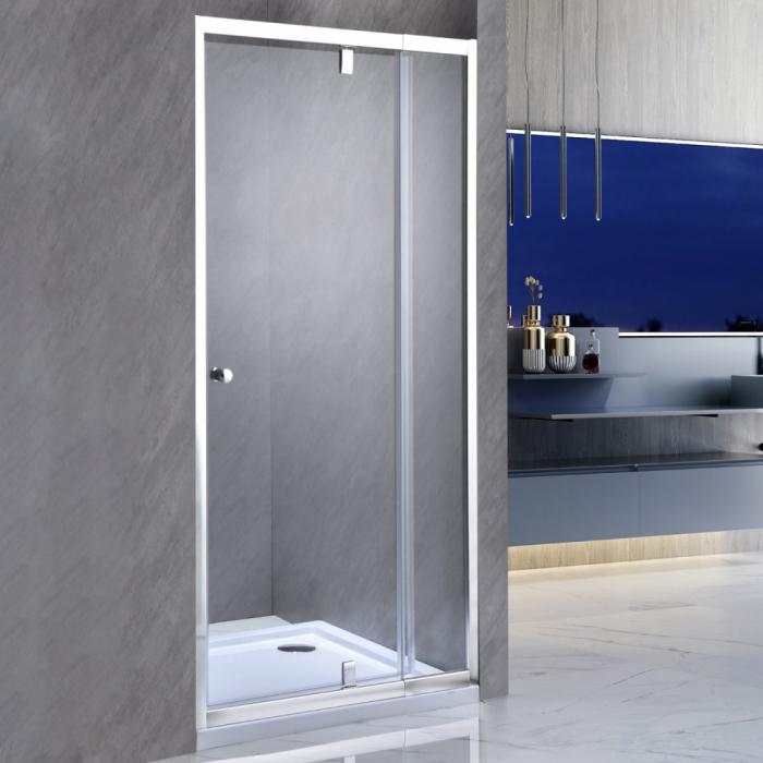 Leziter Ușă de duș reglabilă flexibilă 96-111x185 cm [2]