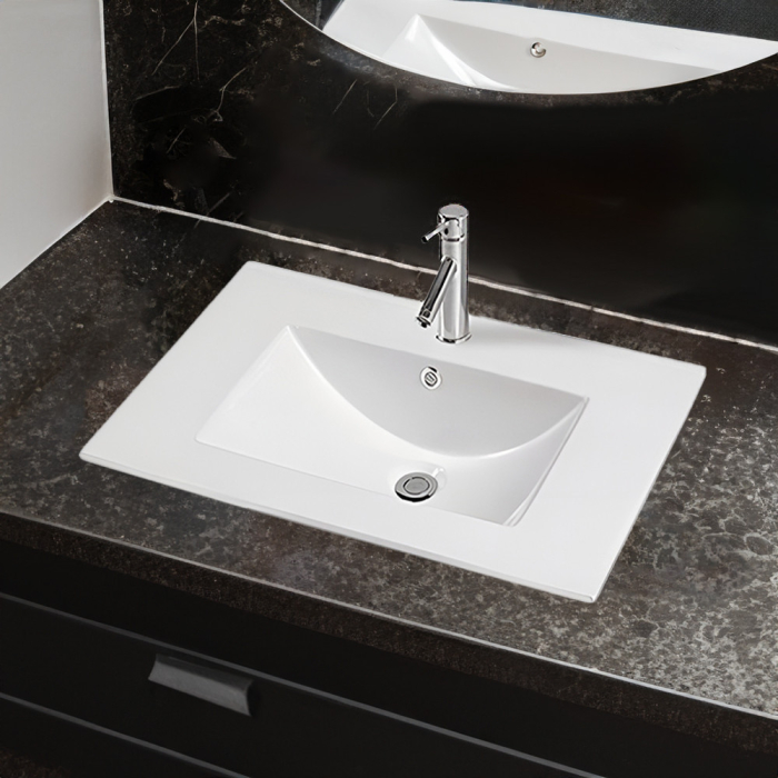 Leziter V950 -Lavoar cu design plat 18x60x46 cm [2]