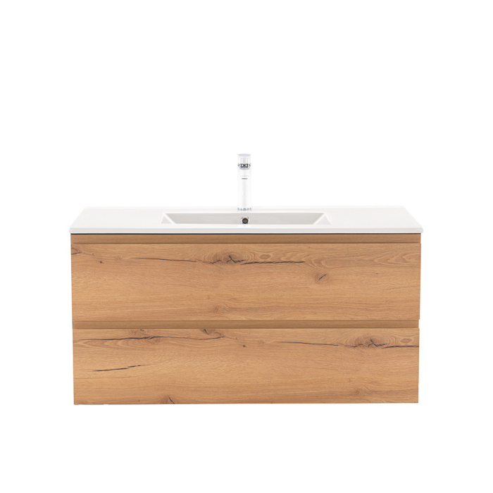 Leziter Vario Pull 100 dulap de bază cu chiuvetă stejar antracit [4]