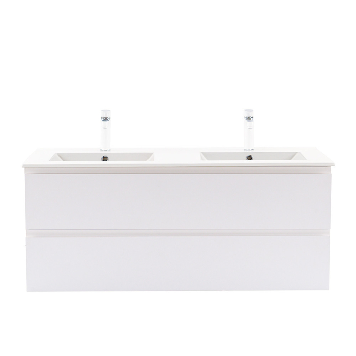 Leziter Vario Pull 120 dulap de bază cu chiuvetă alb-alb [4]