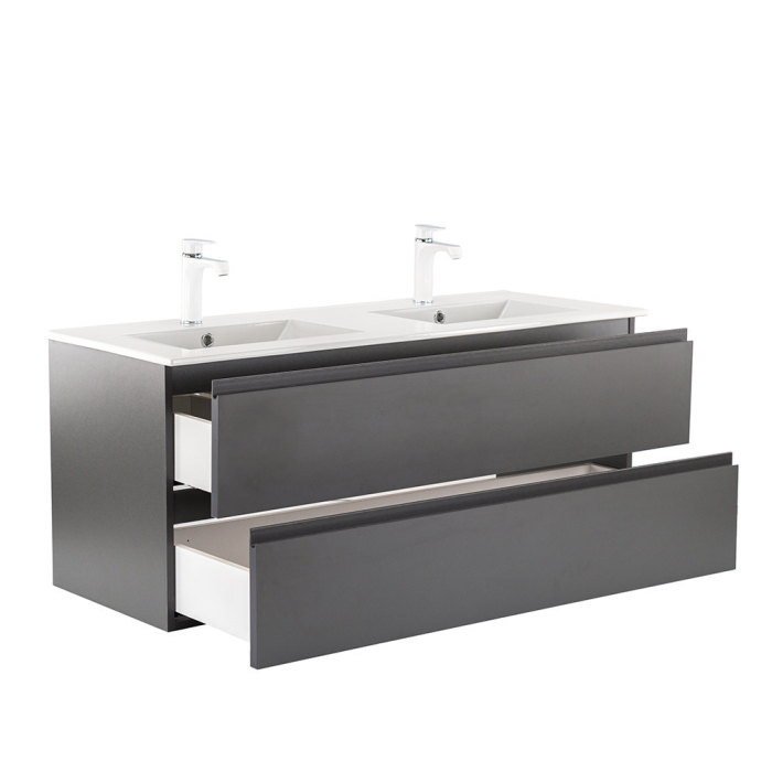 Leziter Vario Pull 120 dulap de bază cu chiuvetă antracit-antracit [5]