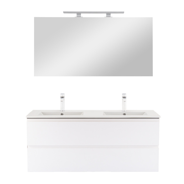 Leziter Vario Pull 120 mobilier de baie complet antracit-alb [4]