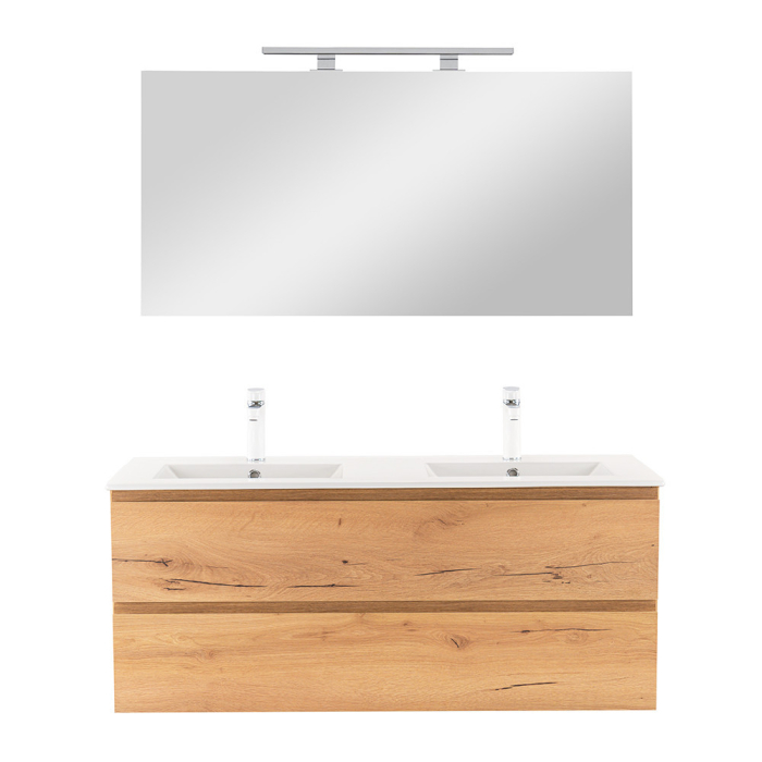 Leziter Vario Pull 120 mobilier de baie complet stejar- stejar [4]