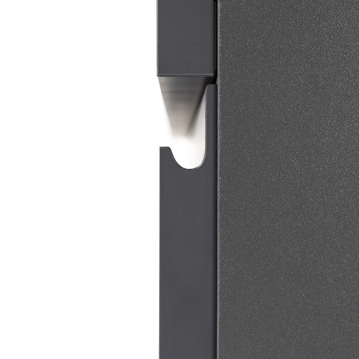 Leziter Vario Pull 80 mobilier de baie complet antracit-antracit [7]