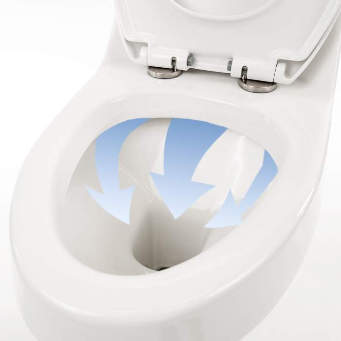 Leziter Vas de toaletă Coral Monobloc cu evacuare inferioară și capac cu închidere silențioasă [10]