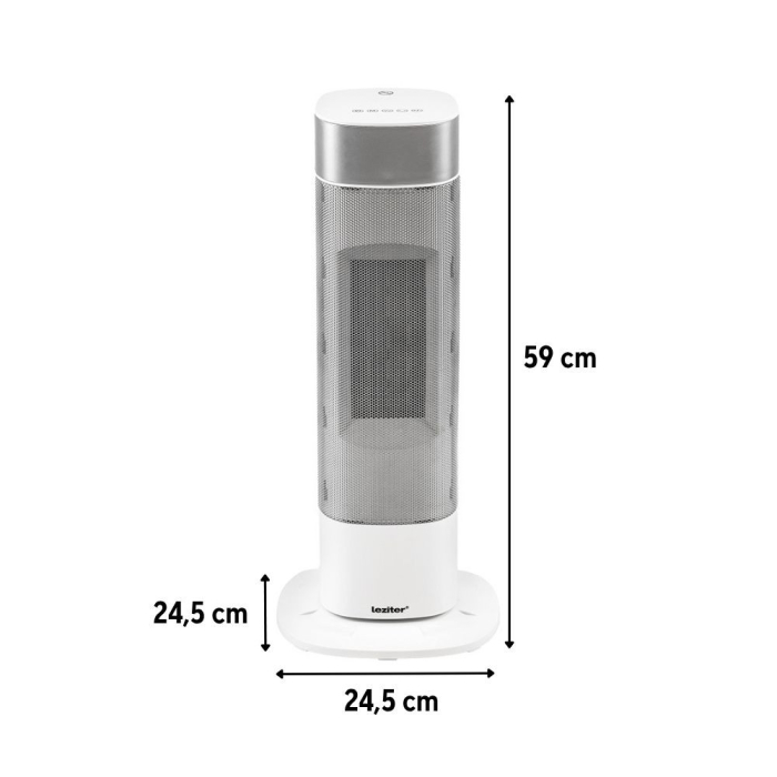 Leziter Ventilator coloană cu încălzire electrică Alizee 1000W / 2000W [6]