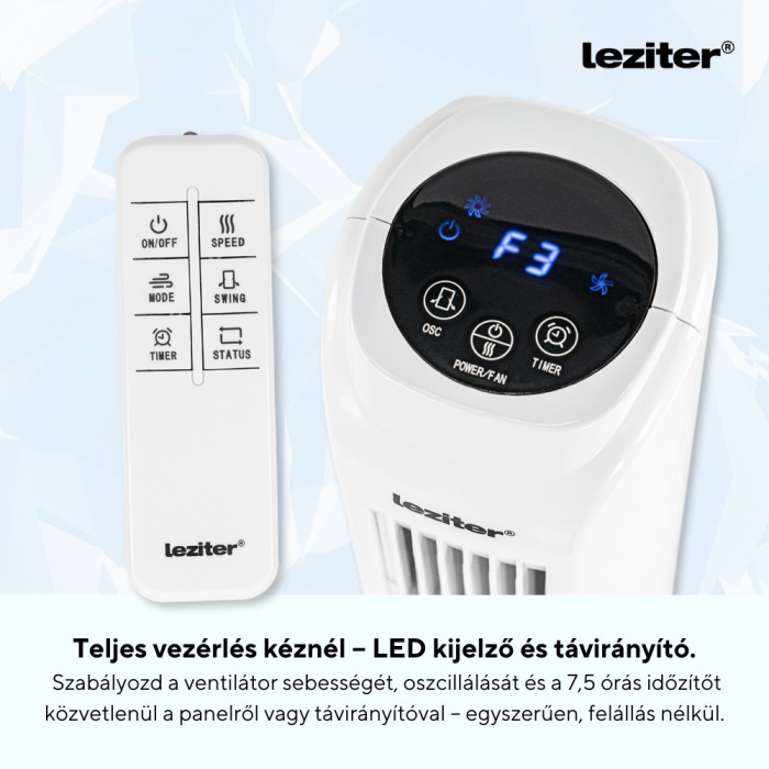 Leziter Ventilator cu coloană Breeze 45 W [4]