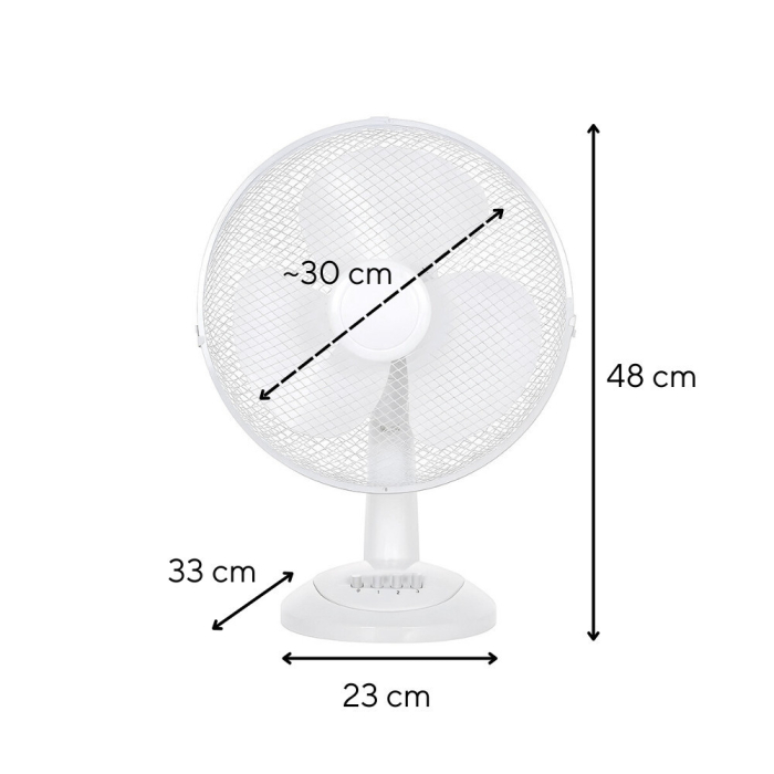 Leziter Ventilator de birou Breeze 40 W 34 cm [3]