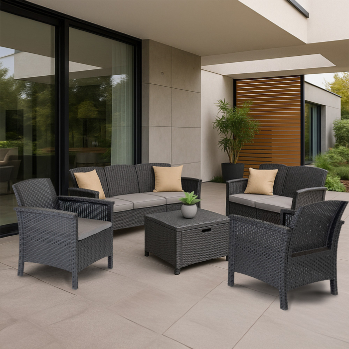 Leziter Venus Large V set de mobilier de grădină cu 7 locuri [2]