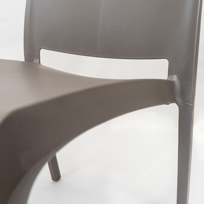 Leziter Volare scaun de grădină din plastic cappuccino [6]