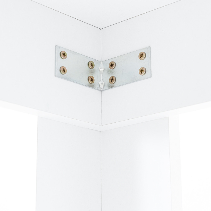 Leziter Yorki Masă de dining standard 140x80 cm alb [7]