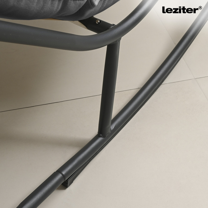 Leziter Zen grădină balansoar gri [6]