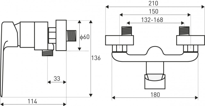 Logé Baterie de dus Maroko 34 negru-aurie [2]