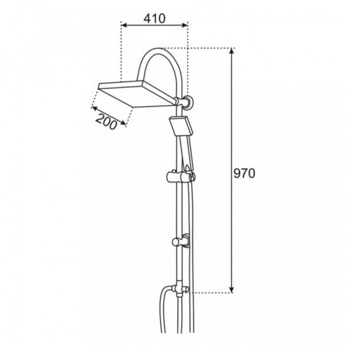 Logé Set de duș DENIS30 [2]