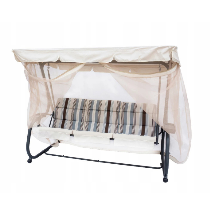 Mirpol Balansoar de grădină Ines cu plasă de țânțari [4]