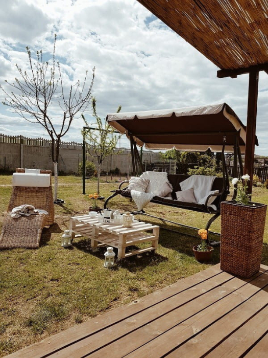 Mirpol Balansoar de grădină Megi maro [3]