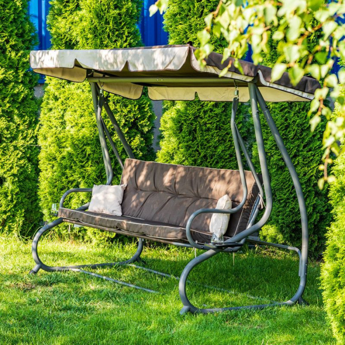 Mirpol Balansoar de grădină Megi maro [2]